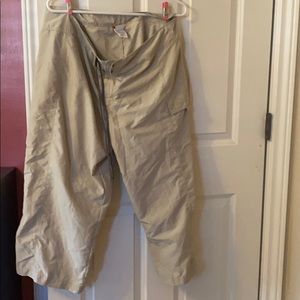 North face cargo capris